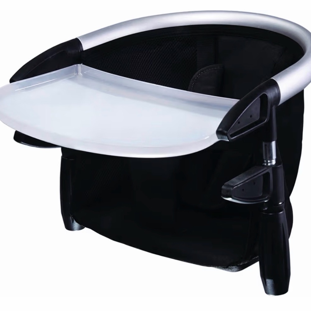 Phil & Ted’s Black and Silver Lobster Clip High Chair
